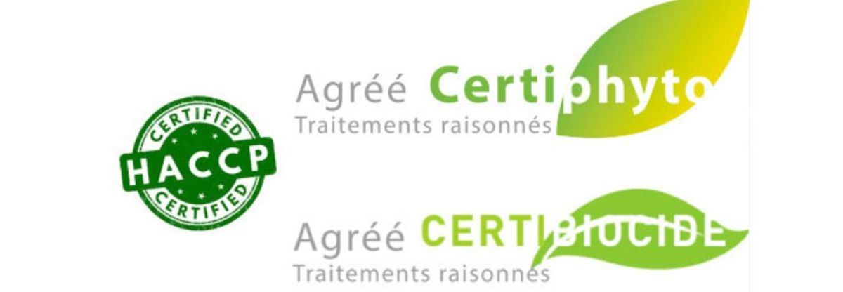 Certification Certibiocide