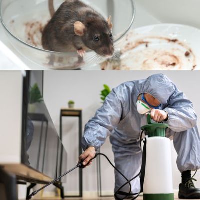 Symptômes d'infestation de rats